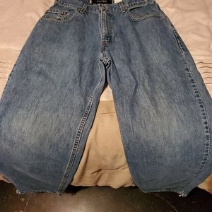 Men loose silvertab jeans